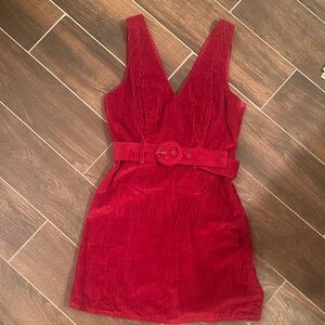 American Eagle Outfitters Red Mini Dress